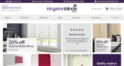 Desktop Screenshot of kingstonblindsdirect.co.uk